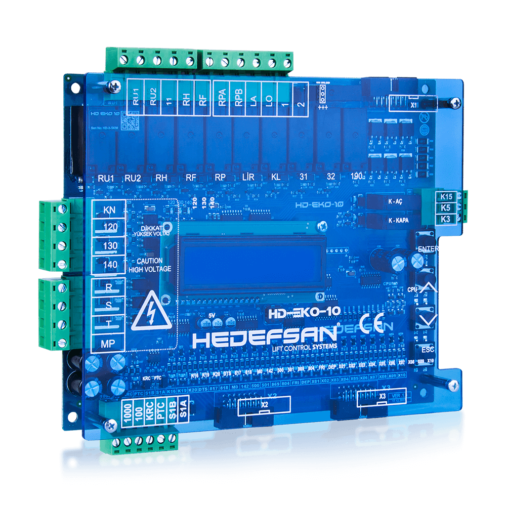 Hedefsan HD EKO 10 Asansör Kontrol Kartı