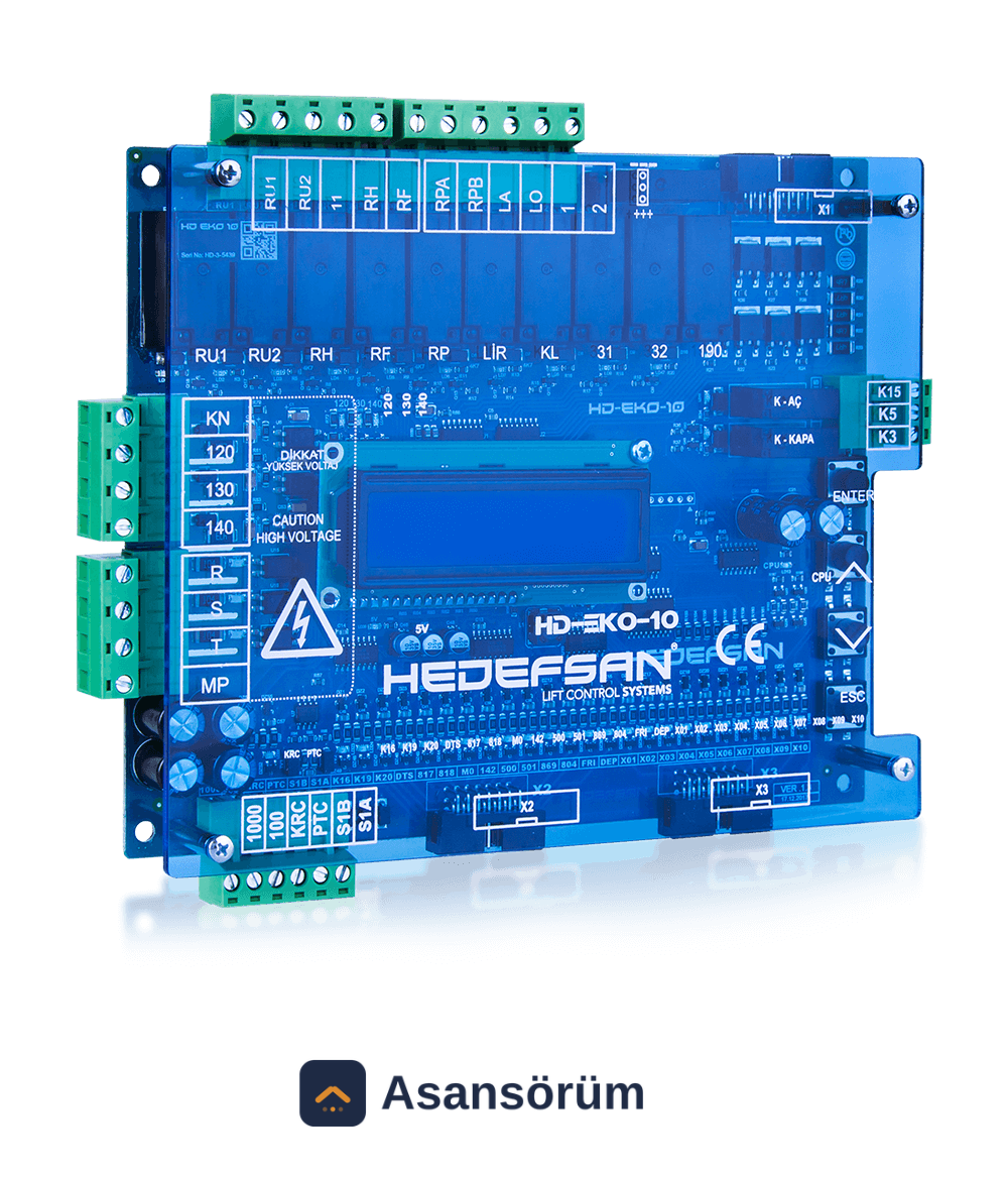 Hedefsan HD EKO 10 Asansör Kontrol Kartı