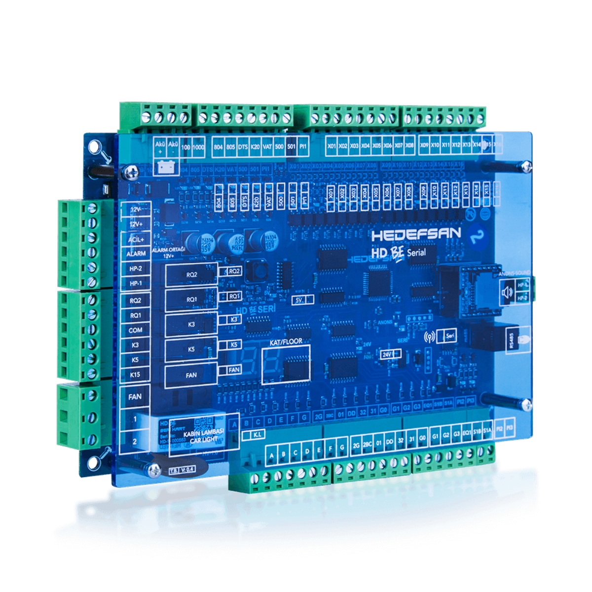 Hedefsan HD BE Seri Kart (Yardımcı Birimler)