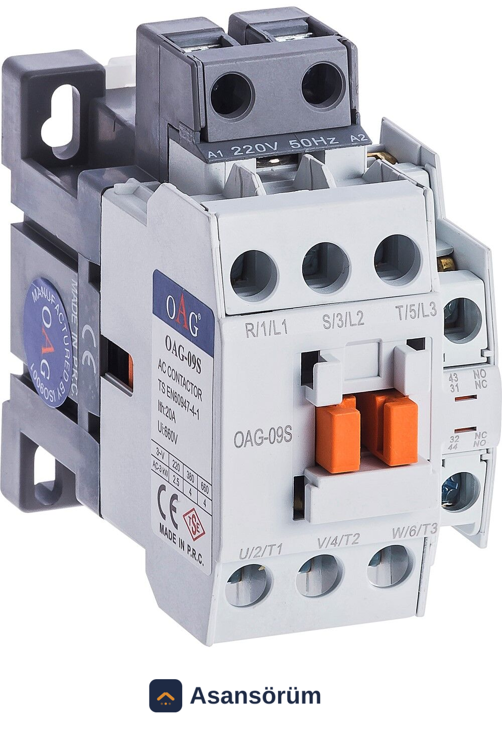 OAG 25S (11KW 25A) Kontaktör