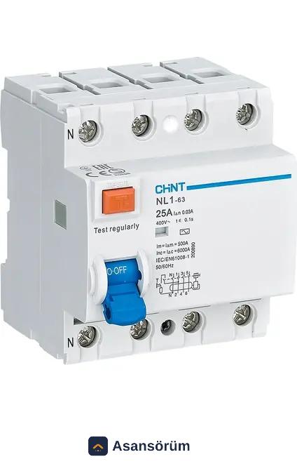 Chint Kaçak Akım Rölesi 4*40A 30MA