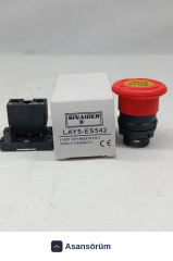 22 MM MANTAR BUTON KIRMIZI