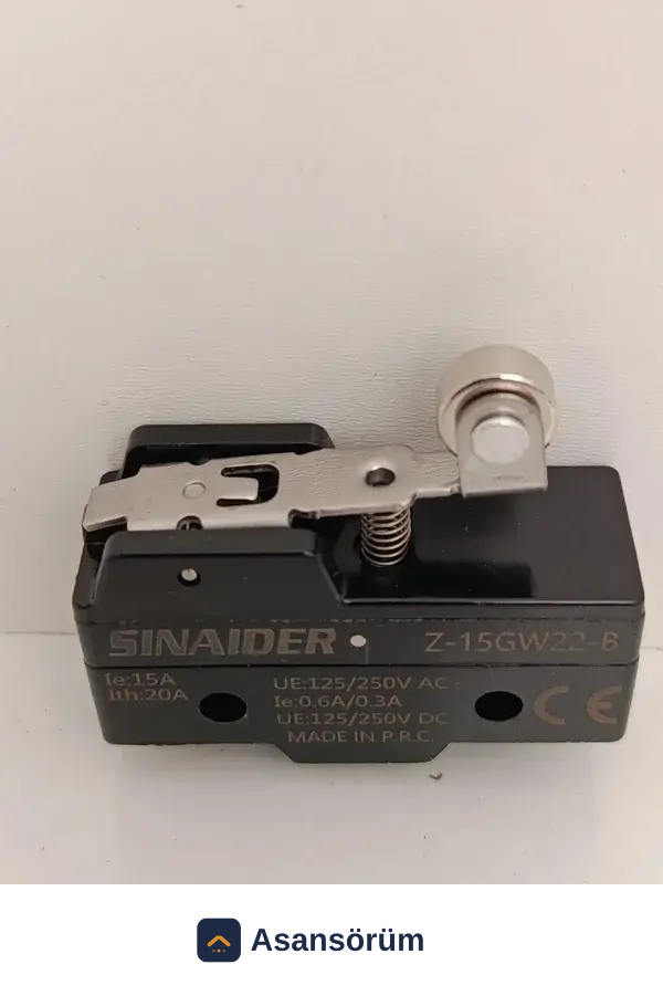SINAİDER (1NO+1NC) Kısa Palet Metal Switch